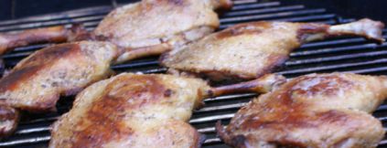 Confit de Canard med smag af valnødde røg